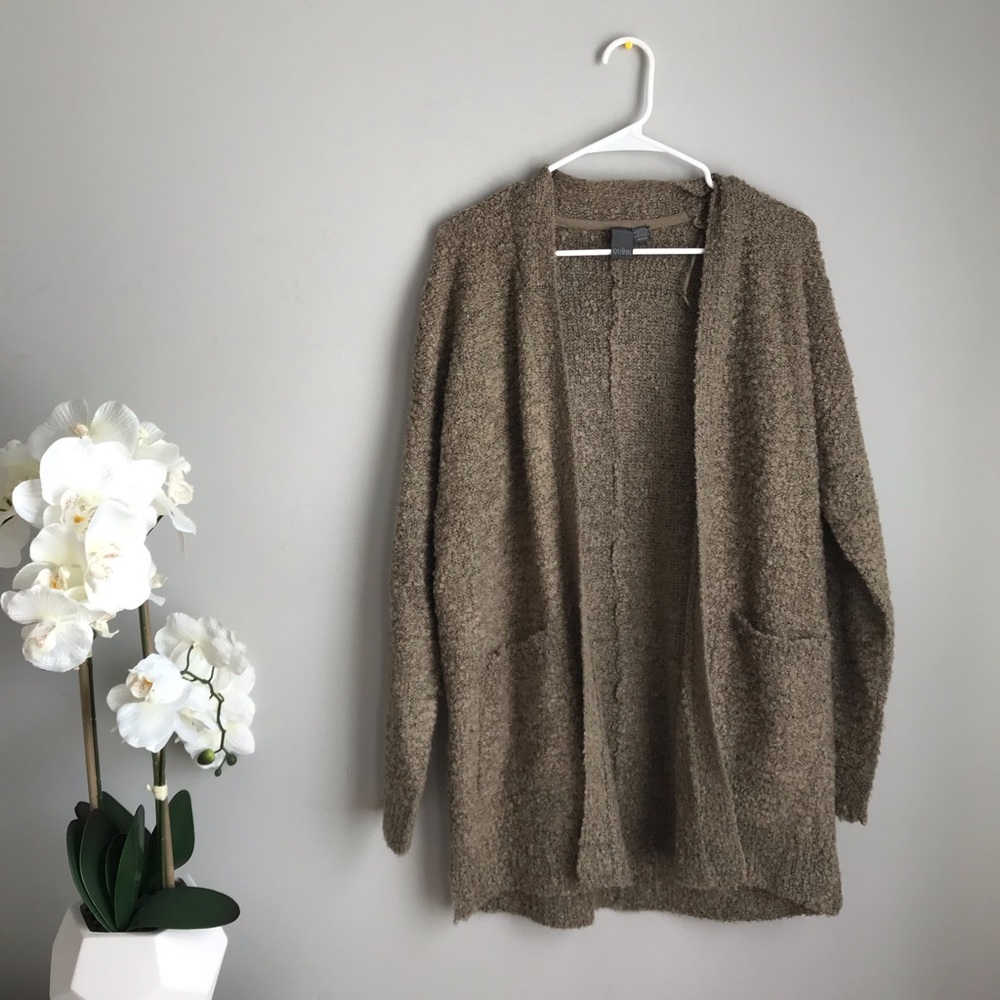 Taupe Popcorn Sweater from Boutique
